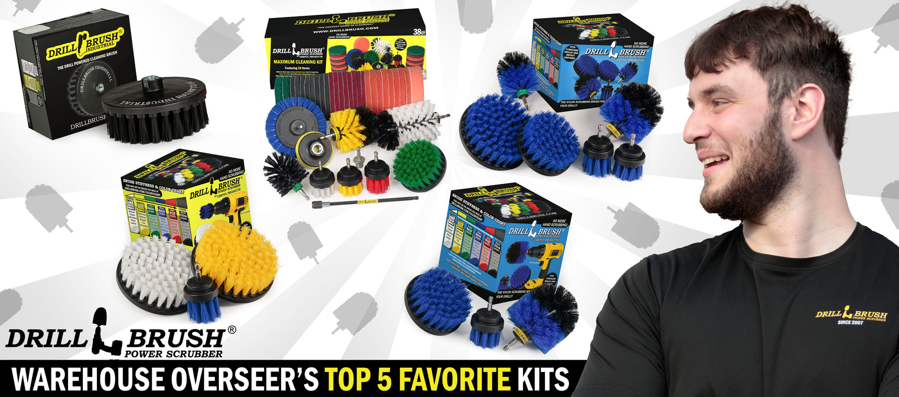 Top 5 Favorite Drillbrush Kits from the Man That Packs and Ships Them!