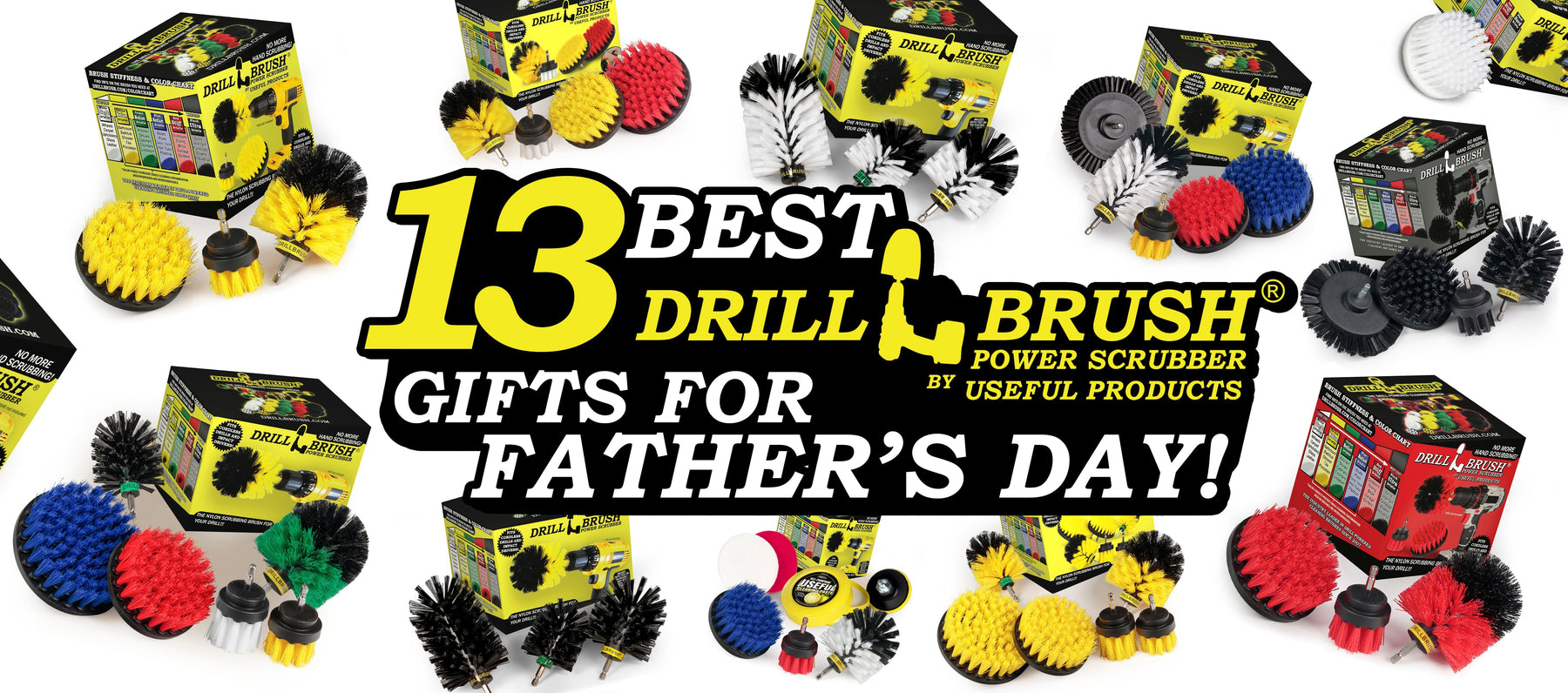 13 Drillbrush Kits That Make the Perfect Present for Dad: Drillbrush Father’s Day Gift Guide