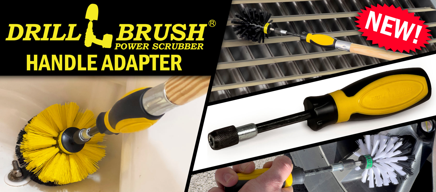 Get a Grip with the NEW Drillbrush Handle and Kits!