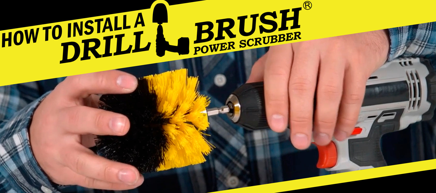 How to Install a Drillbrush Power Scrubber on a Cordless Drill