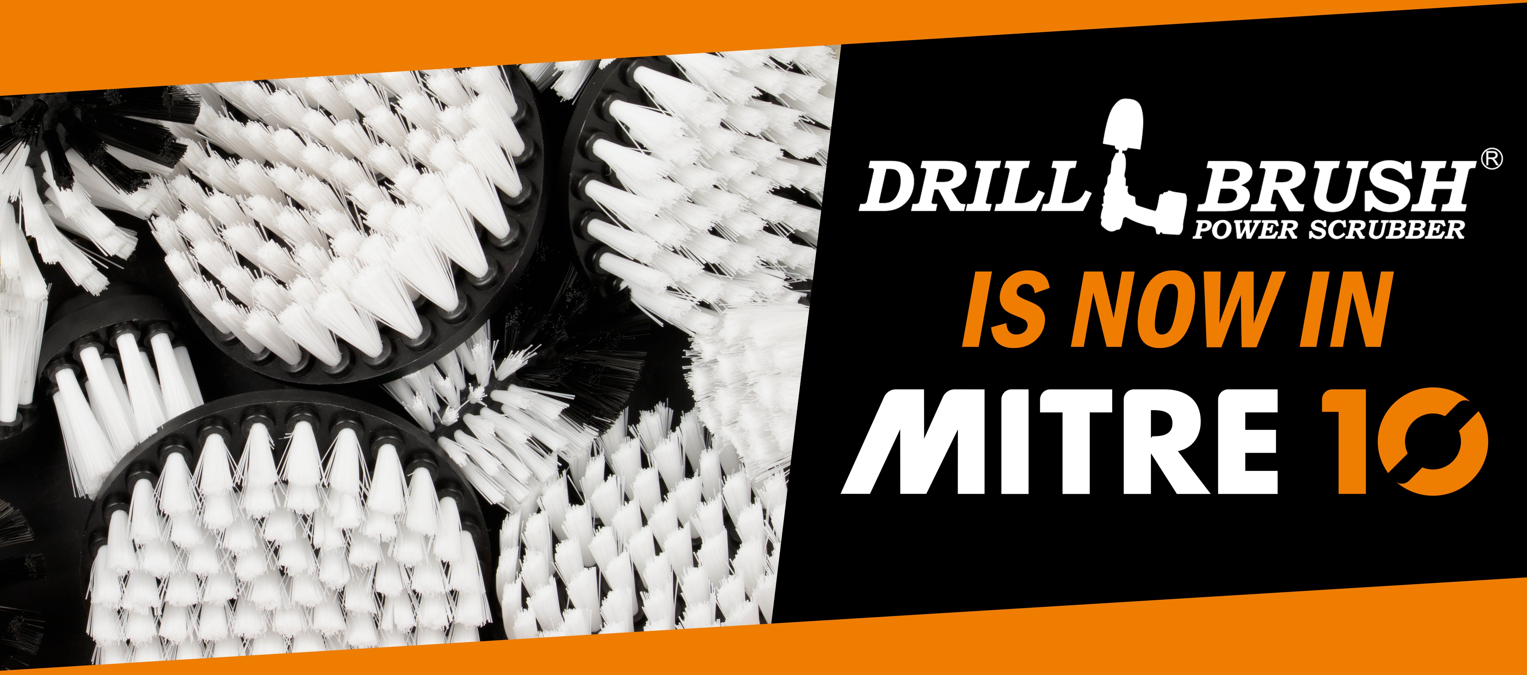 Drillbrush is Now in Select Mitre 10 Stores