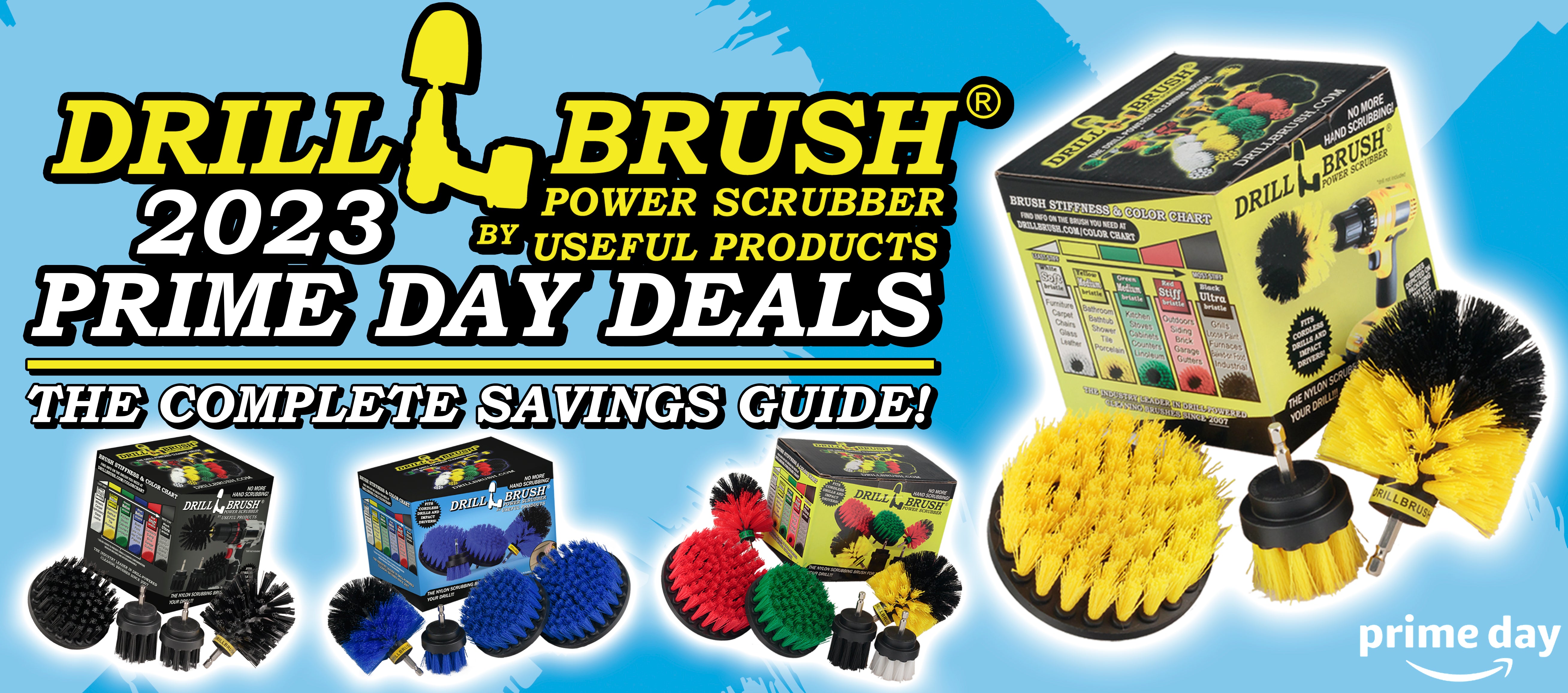 All Must-Have Deals On Drillbrush Products - Amazon Prime Day 2023