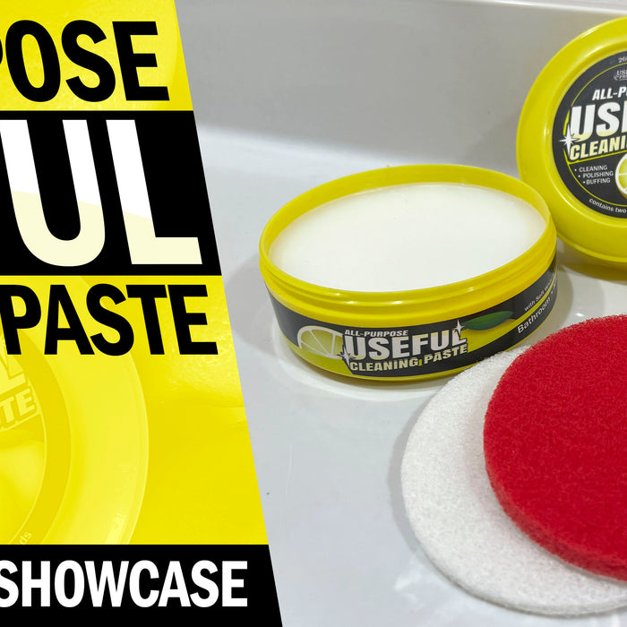 New Cleaning Paste Works Great with Drillbrush - All-Purpose Useful Cleaning Paste Product Spotlight