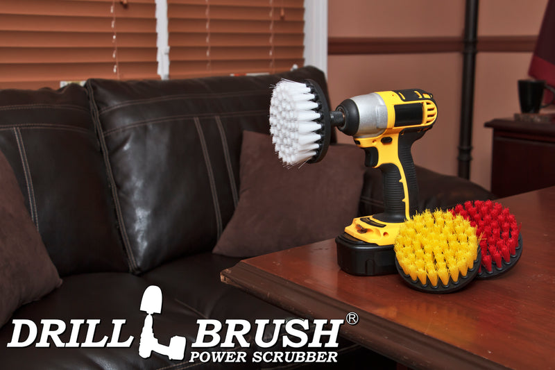 4in 3pc. Kit - Soft, Medium, & Stiff Bristles - Auto, Bathroom, & Patio | 4in-S-WYR-QC-DB