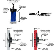 Spec images for the Drillbrush Variety EES-1L kit.