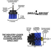 Specs for the Drillbrush 2O Medium Blue Marine & Pool Brush Kit.