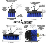 Specs for the Drillbrush 542O Medium Blue Marine & Pool Brush Kit.
