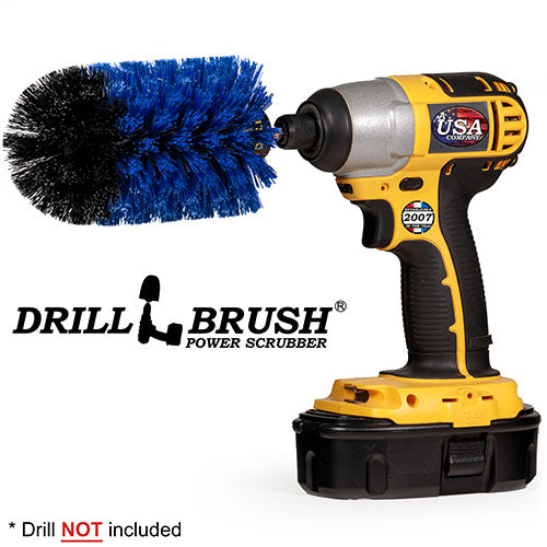 Drillbrush Pool & Marine Medium Blue Drill Brush