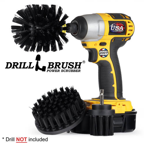 Drill Brush Power Scrubber by Useful Products Y-EES-1L-QC-DB Tile and