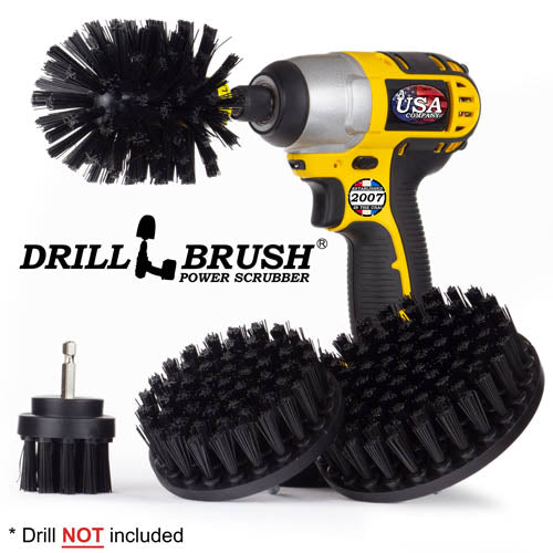 R-S-542O-QC-DB  Drill Brush 4-piece Kit - Outdoor – Drillbrush