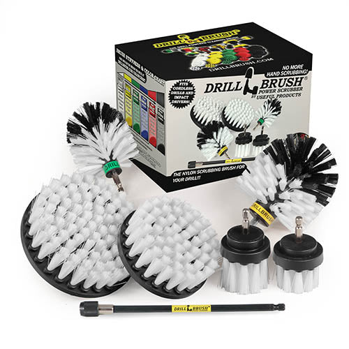 Ultimate White Brush Kit w/7in Ext. - Soft - Home & Auto | W-542OMS-2L-7X-QC-DB