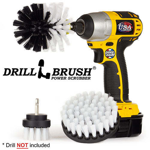 W-S-42O-QC-DB  Drill Brush 3-piece Kit - Home & Auto – Drillbrush