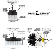 Specs for the Drillbrush 42O Soft White Home & Auto Brush Kit.