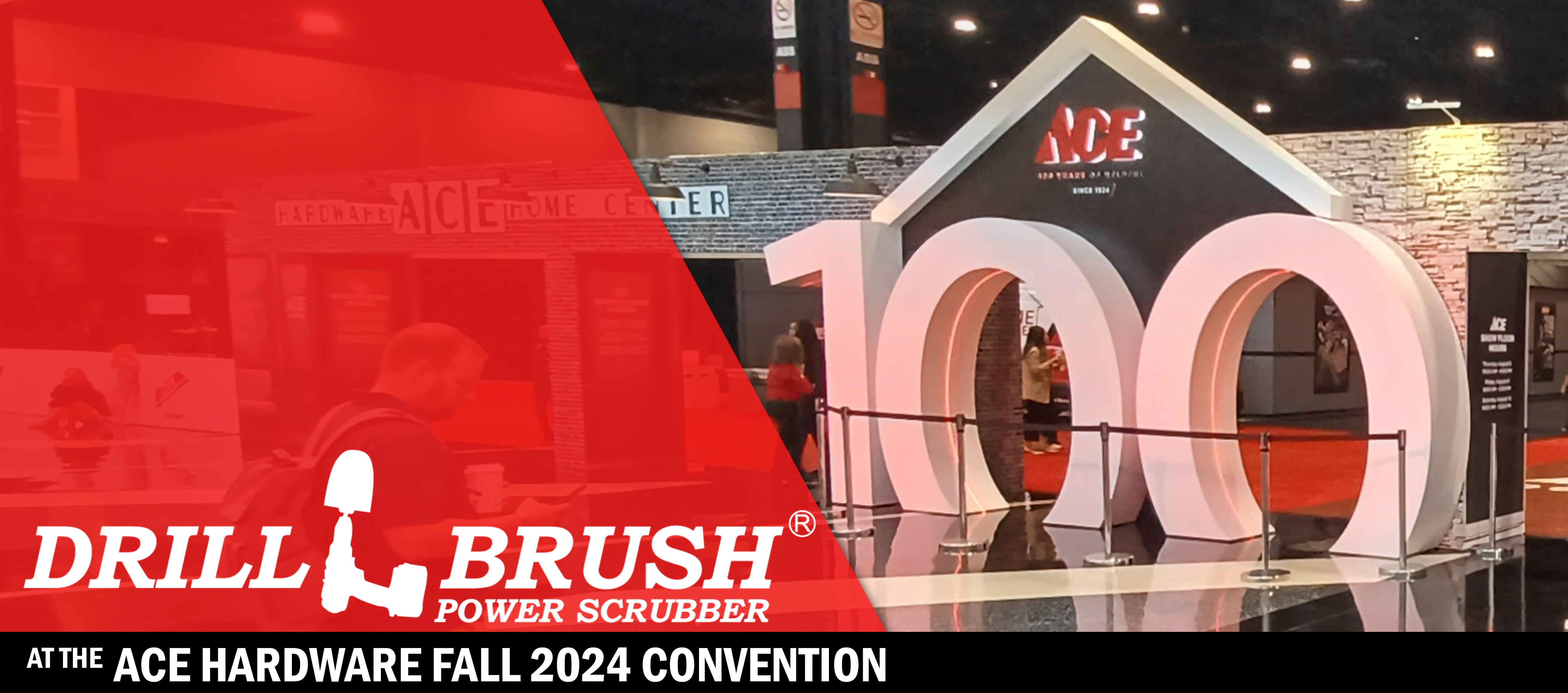 Drillbrush at the 2024 Fall ACE Hardware 100th Anniversary Convention