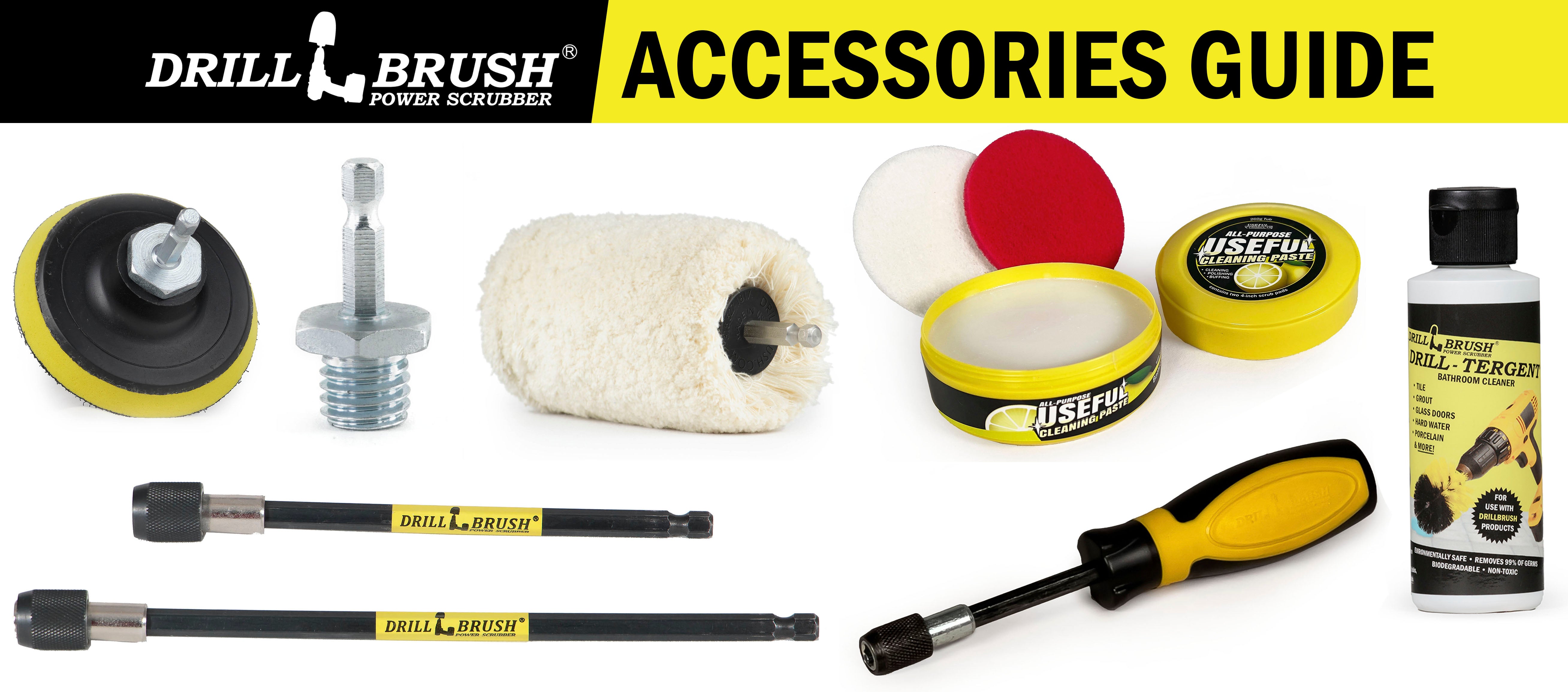 What Accessories Can I Use with a Drillbrush? A Guide to Drillbrush Accessories