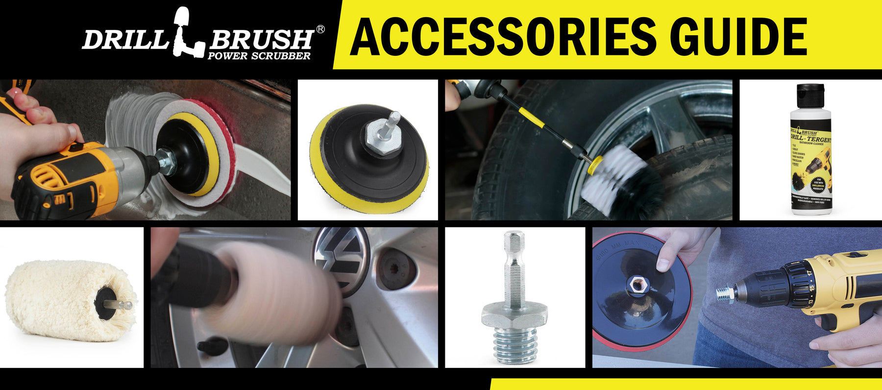 Enhance Your Cleaning Experience with Drillbrush Accessories