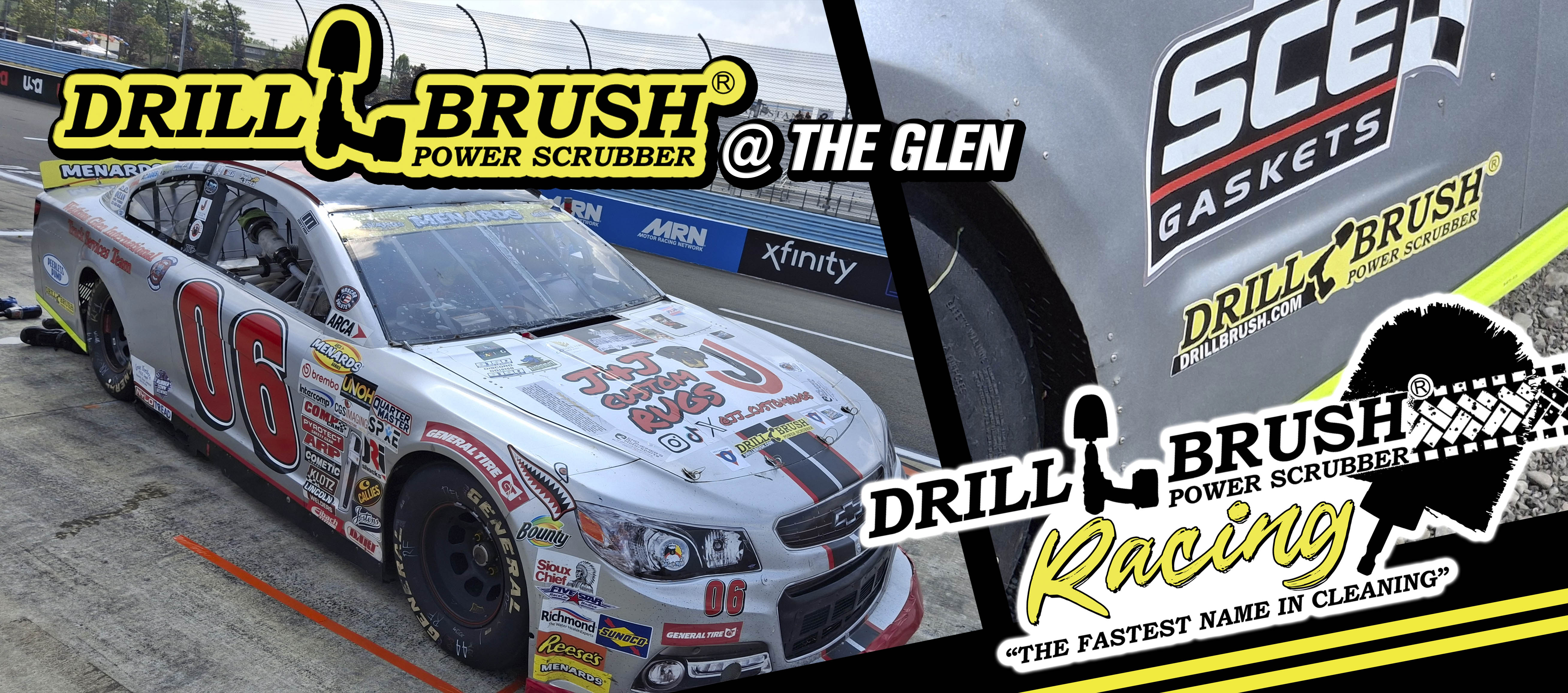 Brayton Laster Brings Drillbrush to Watkins Glen | Our Day at a NASCAR Race!