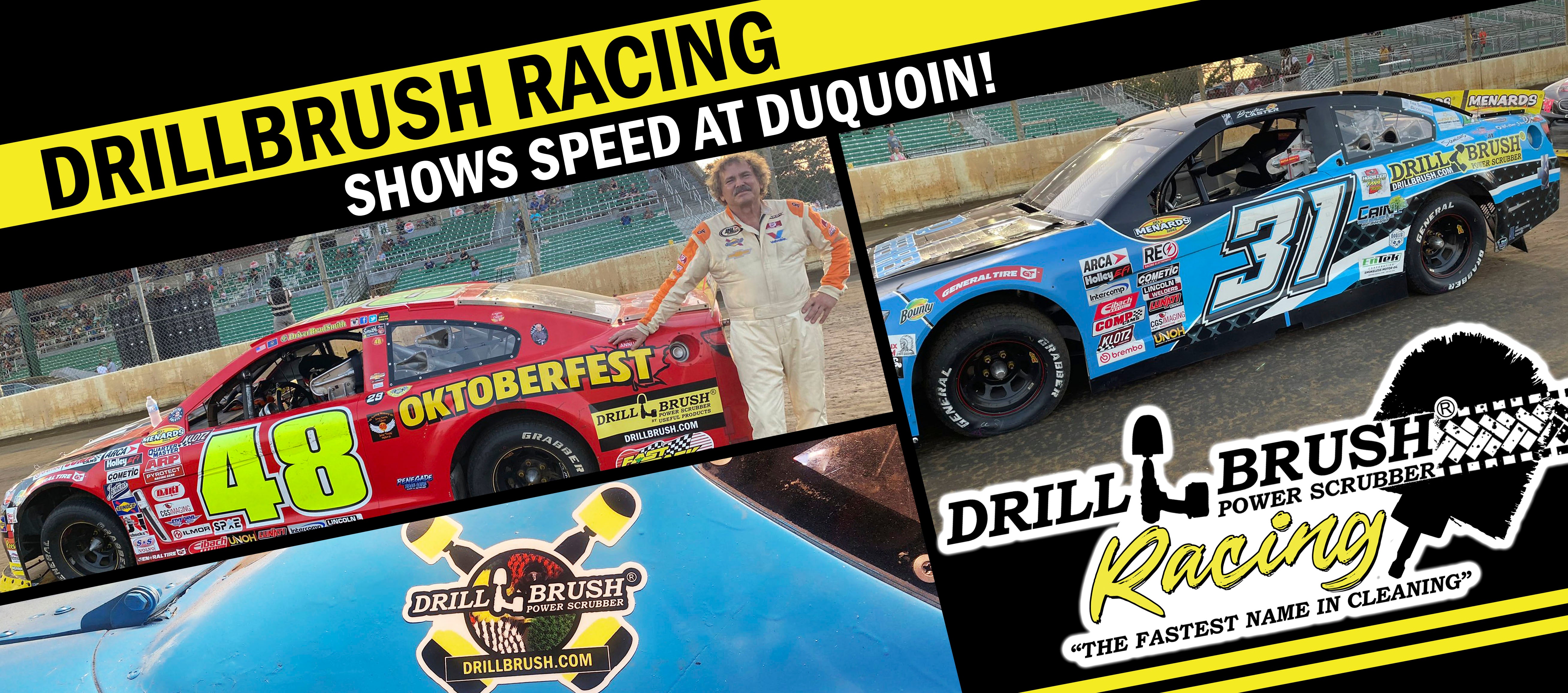 Drillbrush Racing Drivers Show Speed in DuQuoin, Achieve Season Best Finishes