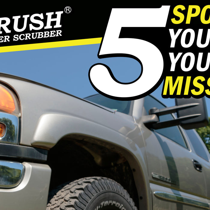 5 Spots You Might Miss When Cleaning Your Car