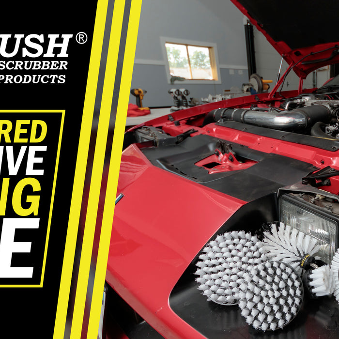 Using a Drillbrush for Faster Car Detailing and Vehicle Clean-up