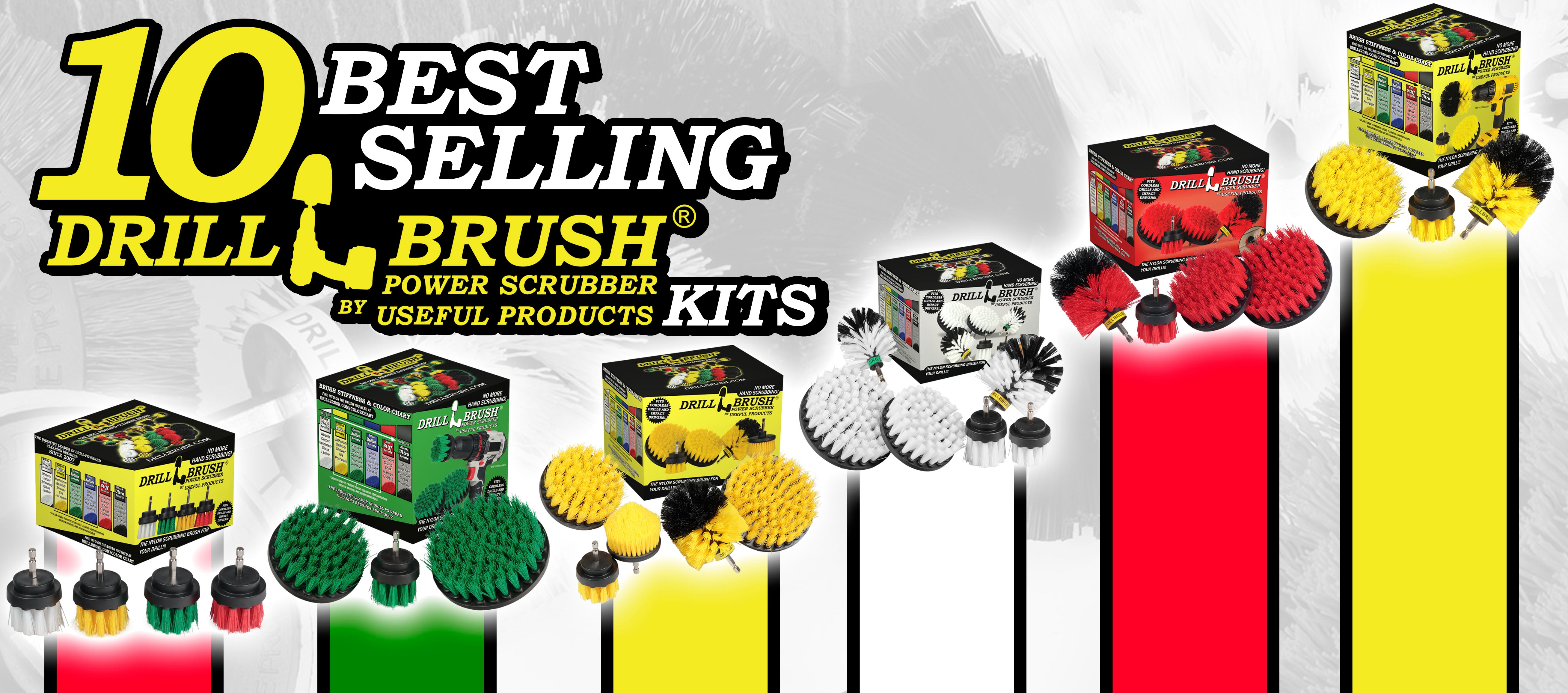 The 10 Best Selling Types of Drillbrush Kits