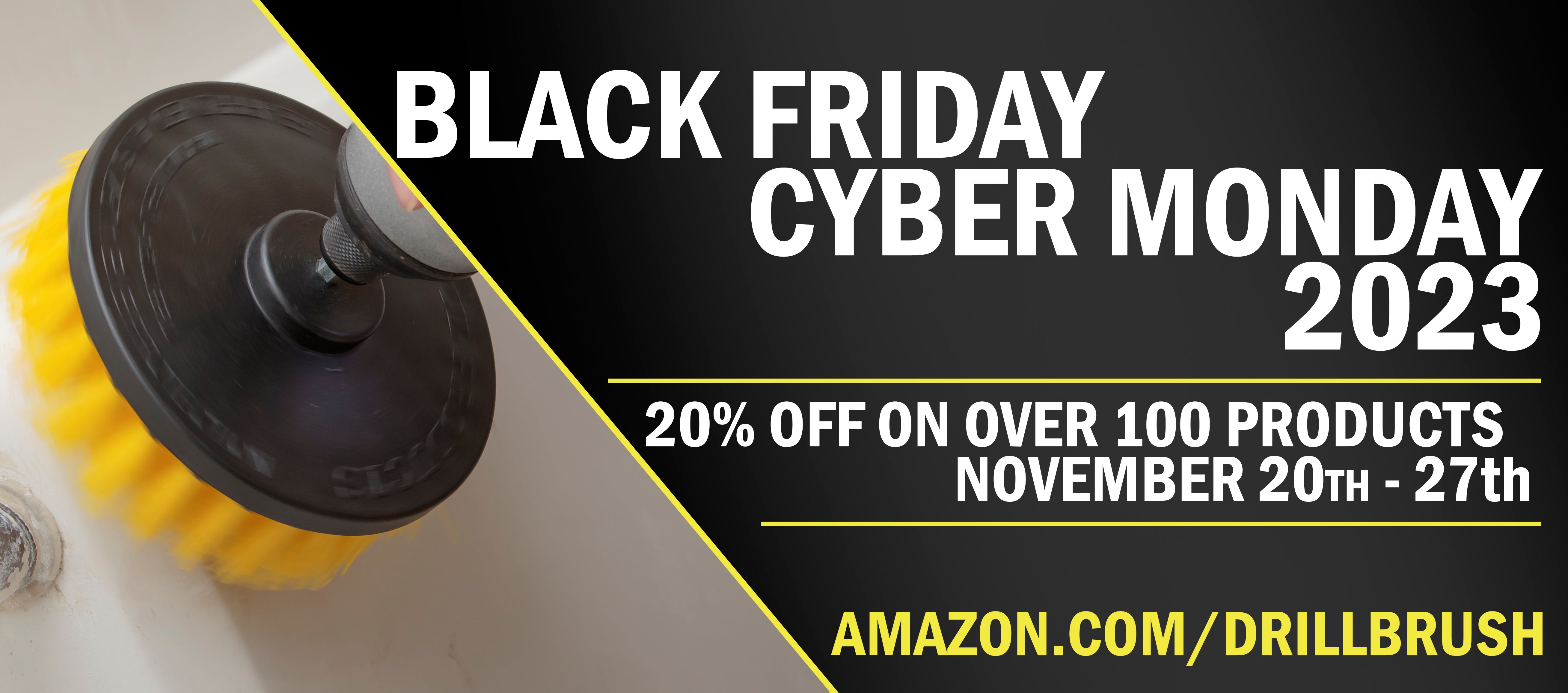 Drillbrush Amazon Black Friday and Cyber Monday 2023 Deals! Save 20% on Your Favorite Drillbrush Kits!