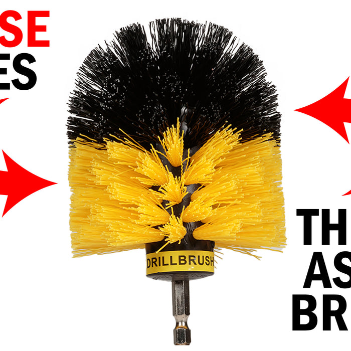 Is the Black Tip on Original Brushes Stiffer Than the Rest of the Brush?