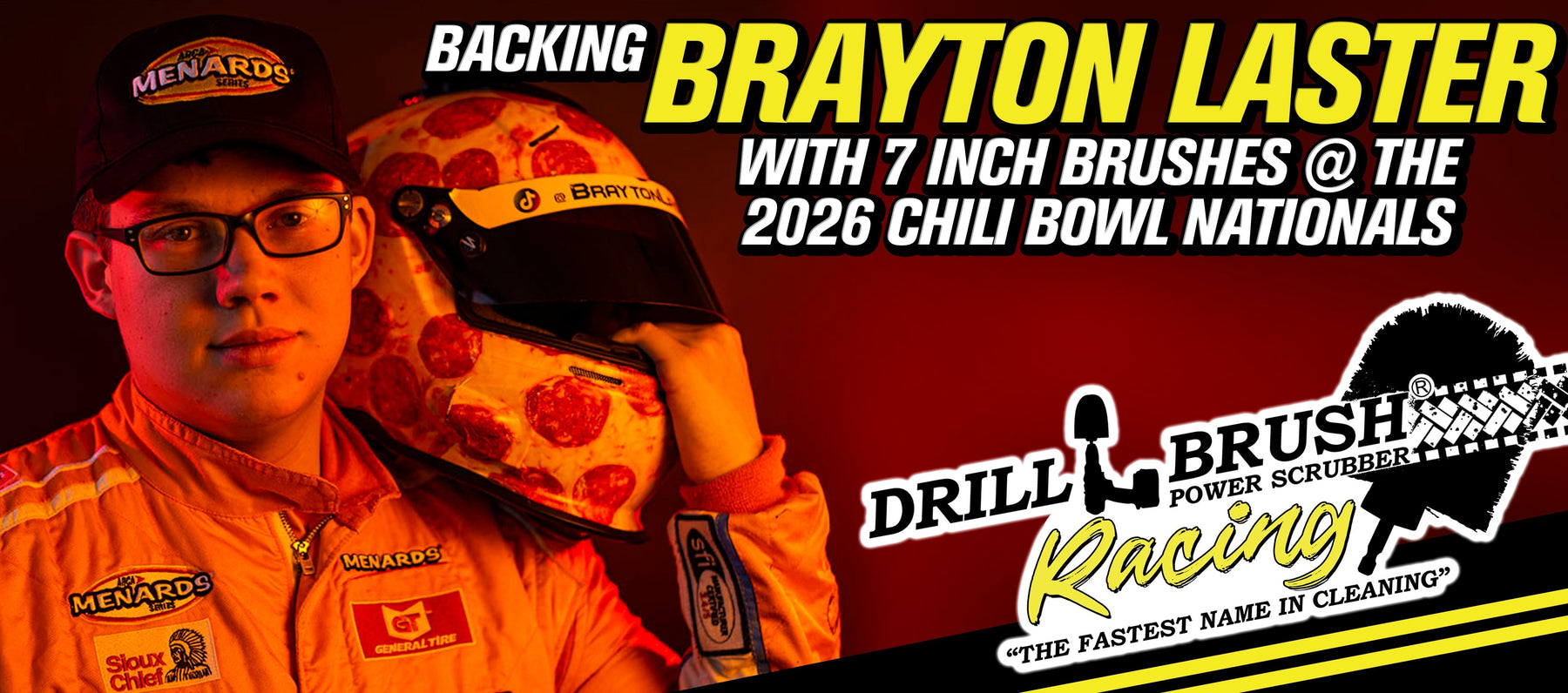 Drillbrush Rides with Brayton Laster, Mike Sullivan, Zach Boden Racing at the 2026 Chili Bowl Nationals