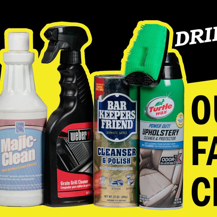 8 Best Cleaners to Use with a Drillbrush Power Scrubber