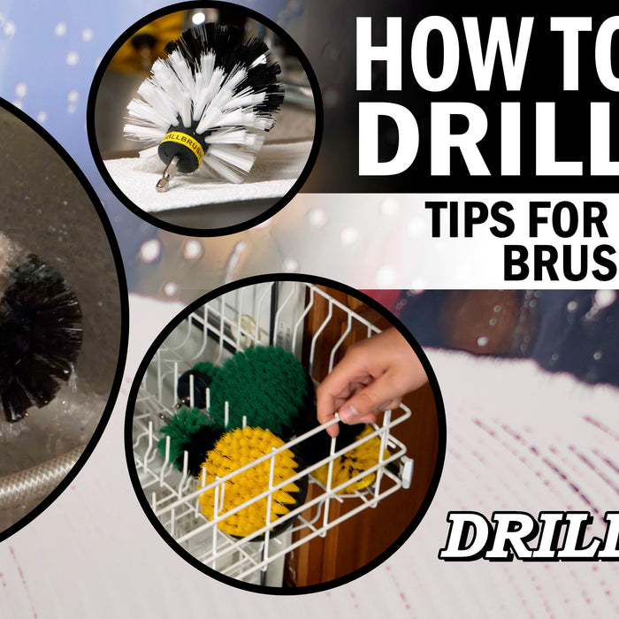 How to Clean a Drillbrush Power Scrubber