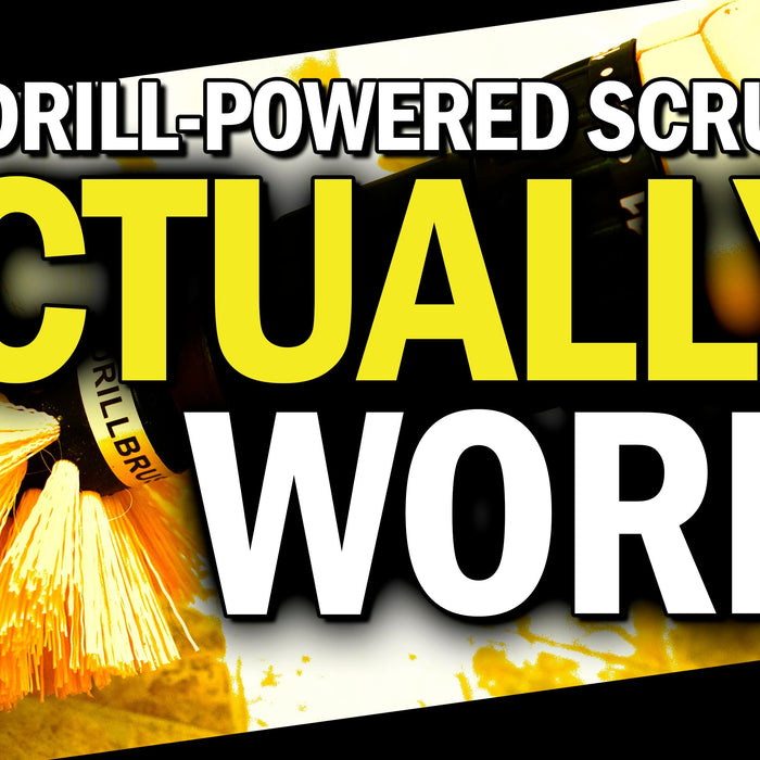 Do Drill Powered Scrub Brushes Actually Work?