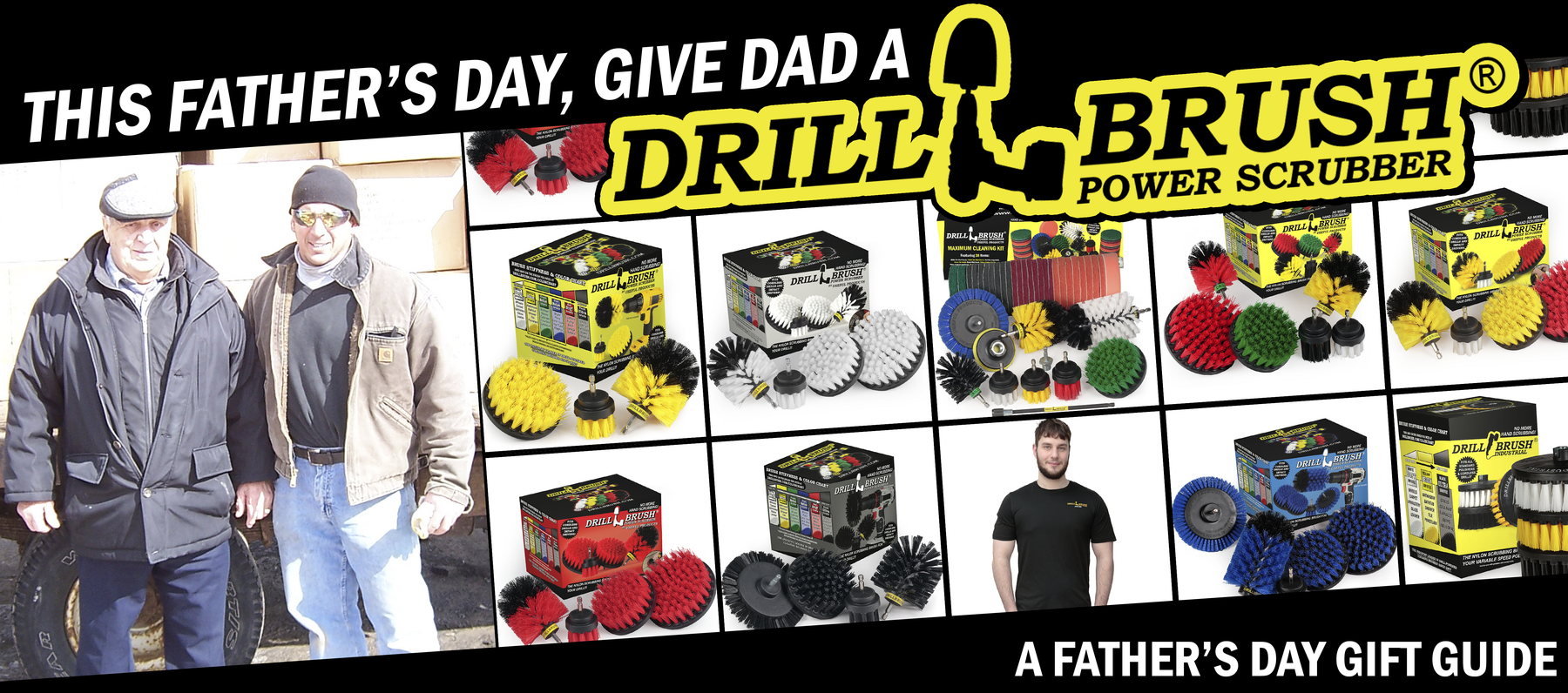 Drillbrush: The Perfect Father's Day Present! - A Drillbrush Gift Guide