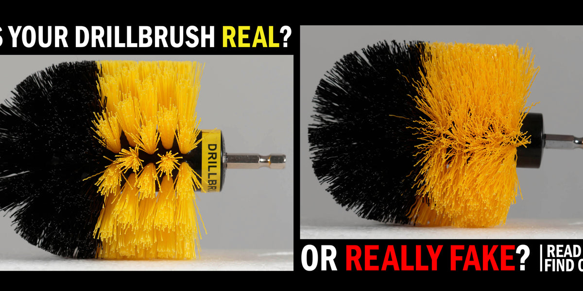Is Your Drillbrush Real or Really Fake? - How to Spot a Genuine Drillb