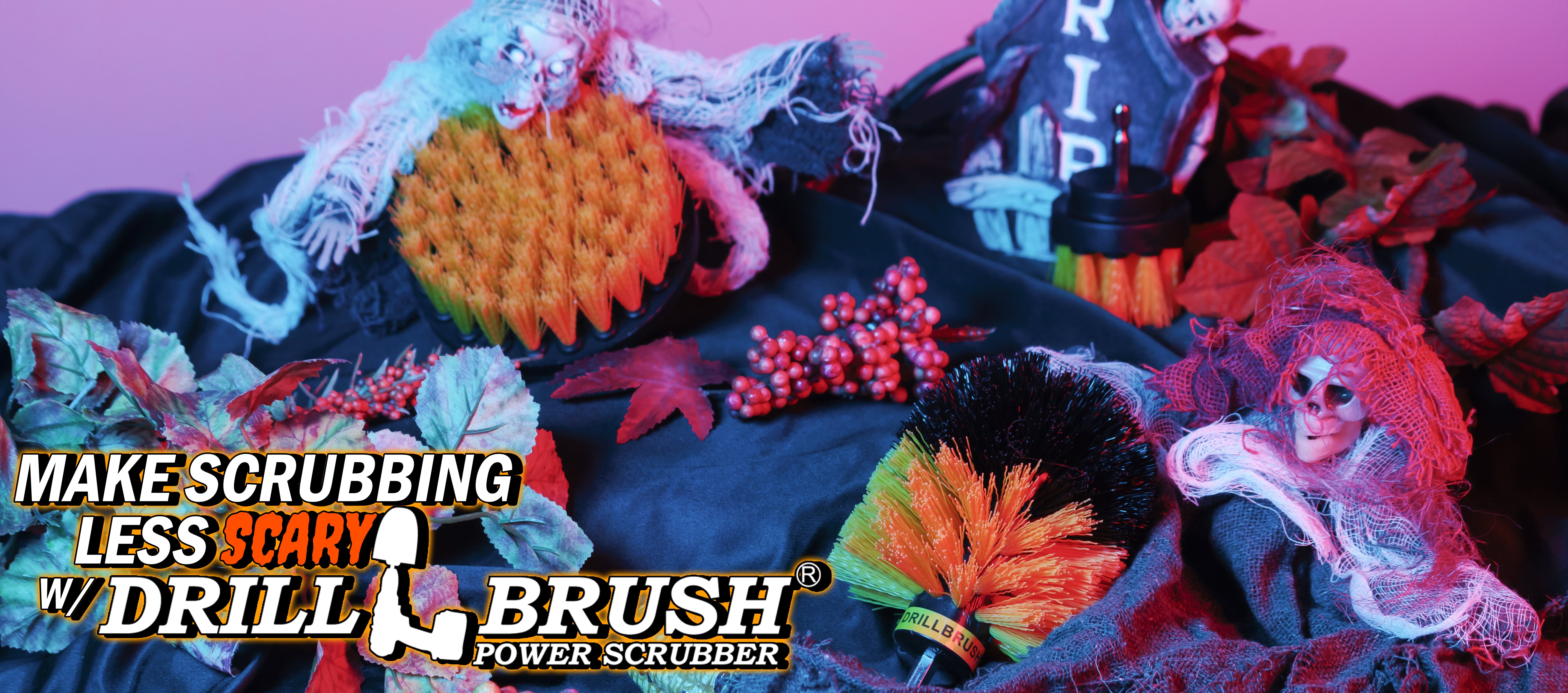 How Drillbrush Makes Scrubbing Less Scary!