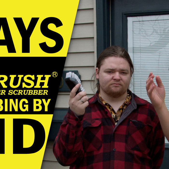 5 Ways Using a Drillbrush Beats Scrubbing By Hand