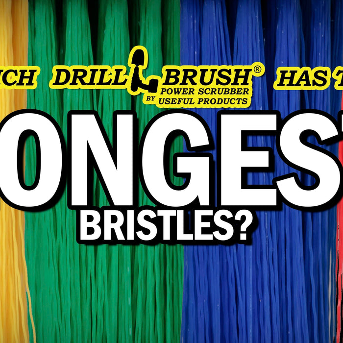Which Drillbrush Has the Longest Bristles? A Drillbrush Bristle Length Guide