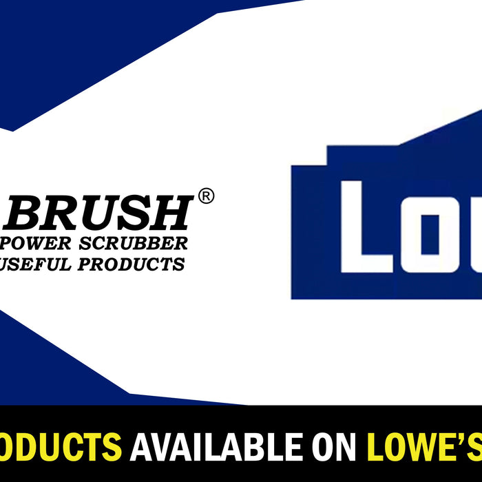 Lowe's Now Carries Drillbrush Products