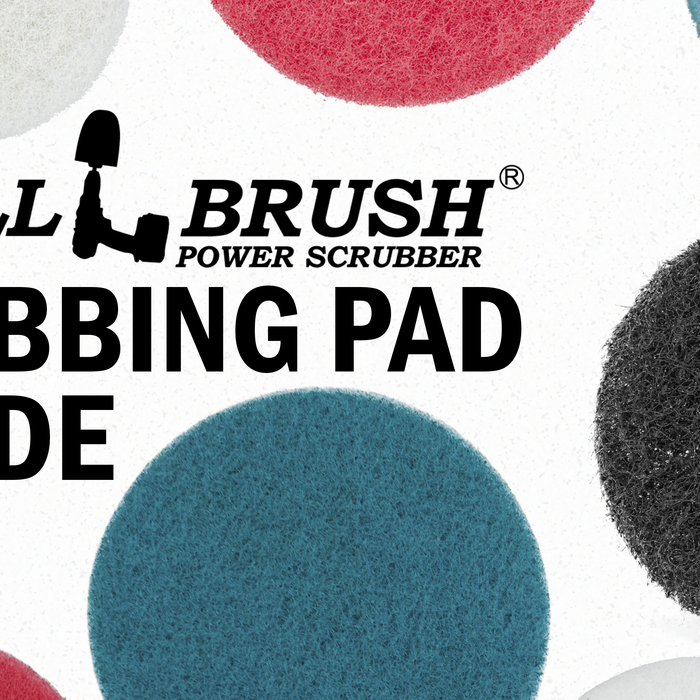 Everything You Need to Know About Drill-Powered Scrubbing Pads