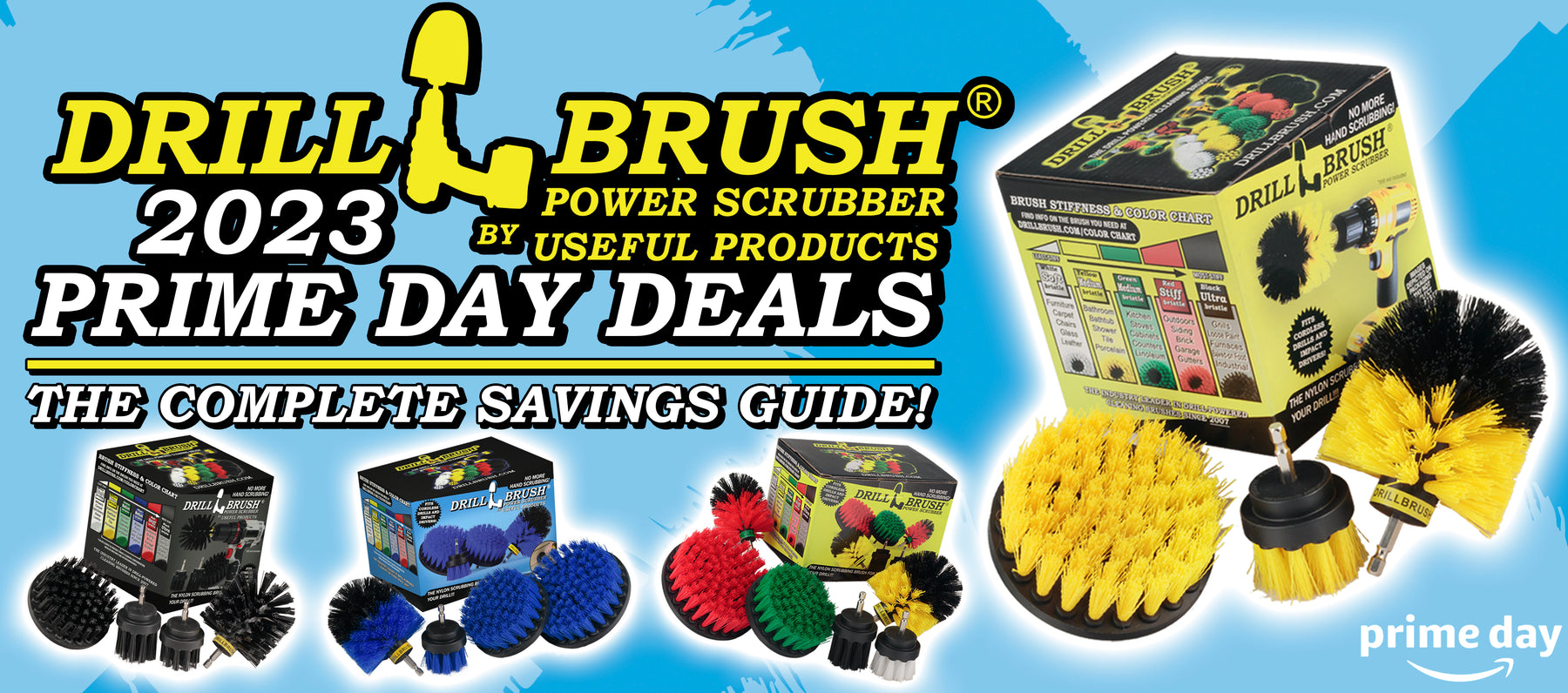 All Must-Have Deals On Drillbrush Products - Amazon Prime Day 2023