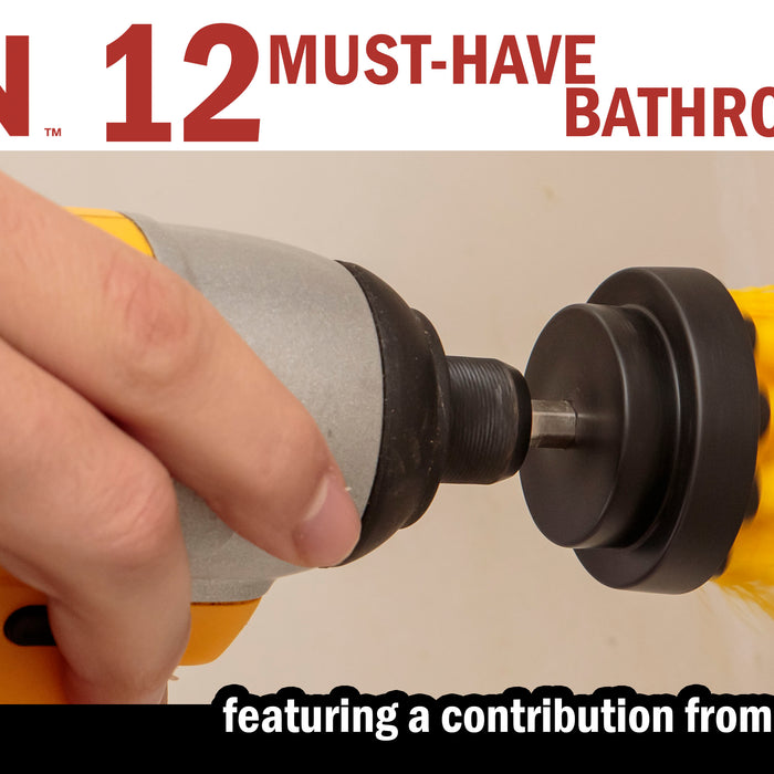 Drillbrush’s Contributes to Redfin Real Estate’s “12 Must-Have Bathroom Essentials”