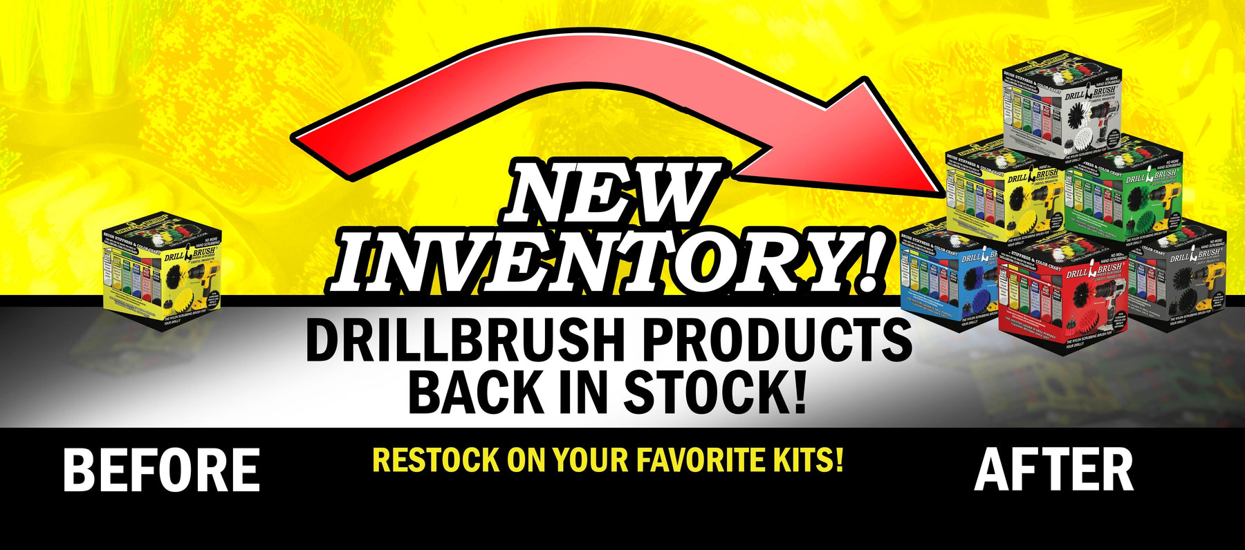They're Back! Drillbrush Items Back In Stock for Fall 2026