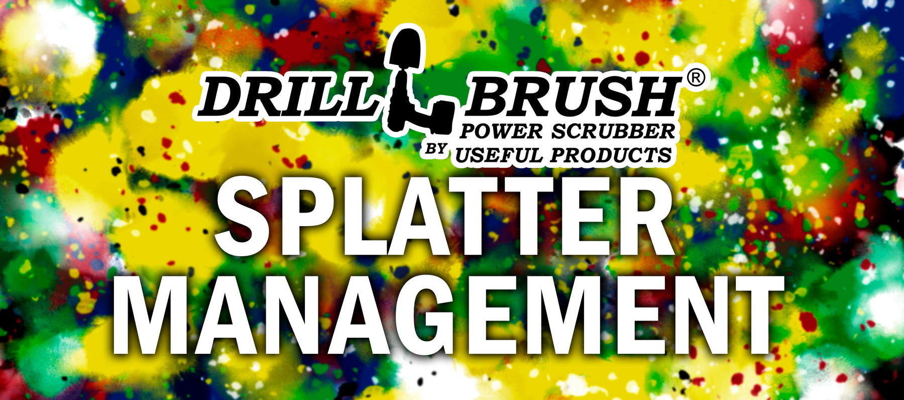 Stop Splatter! - How to Manage Cleaning Solution When Using a Drillbrush
