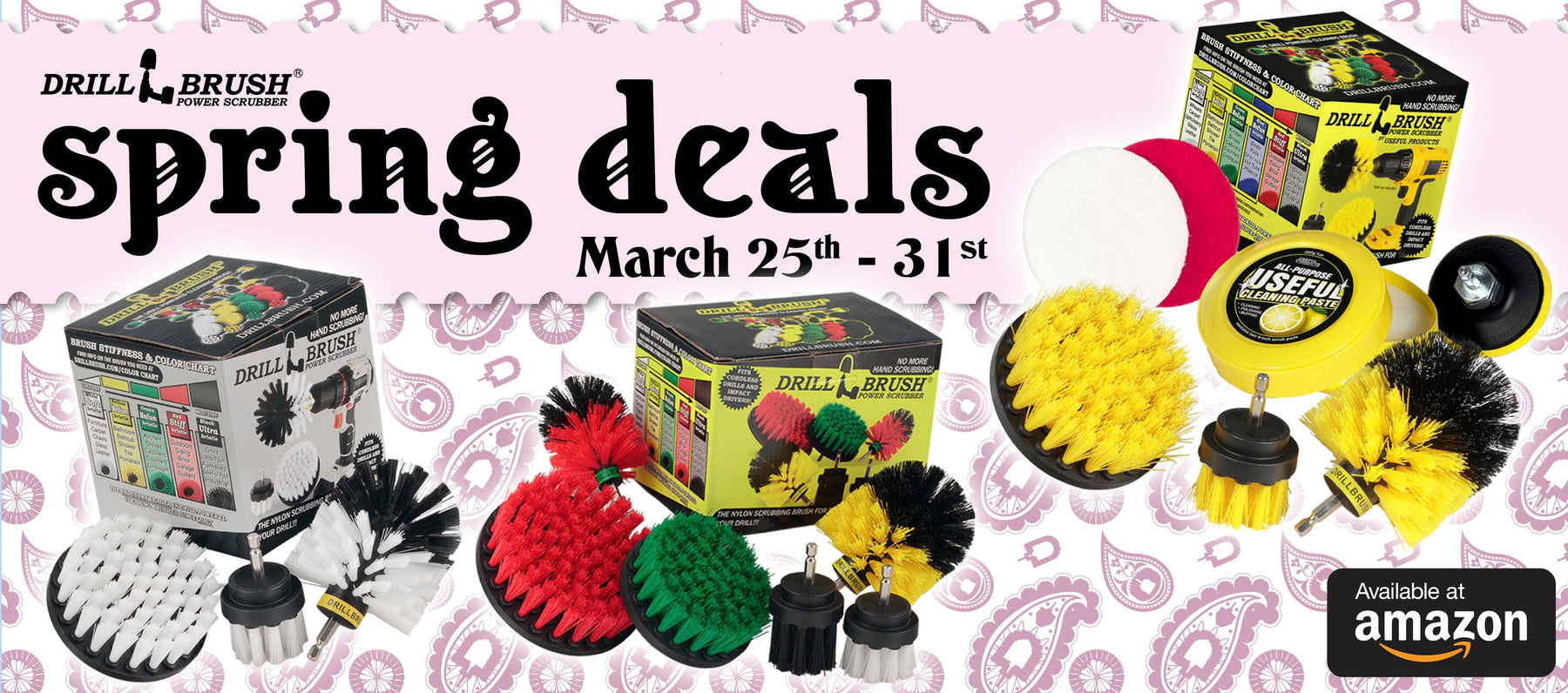 Save Big on Drillbrush Kits Just in Time for Spring Cleaning - Amazon Spring Deals 2025