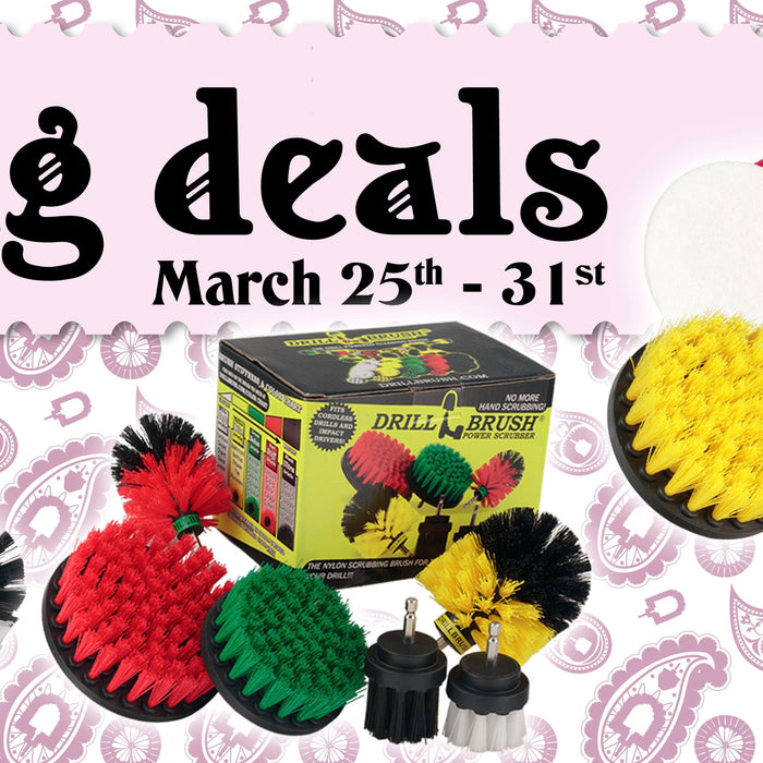 Save Big on Drillbrush Kits Just in Time for Spring Cleaning - Amazon Spring Deals 2025
