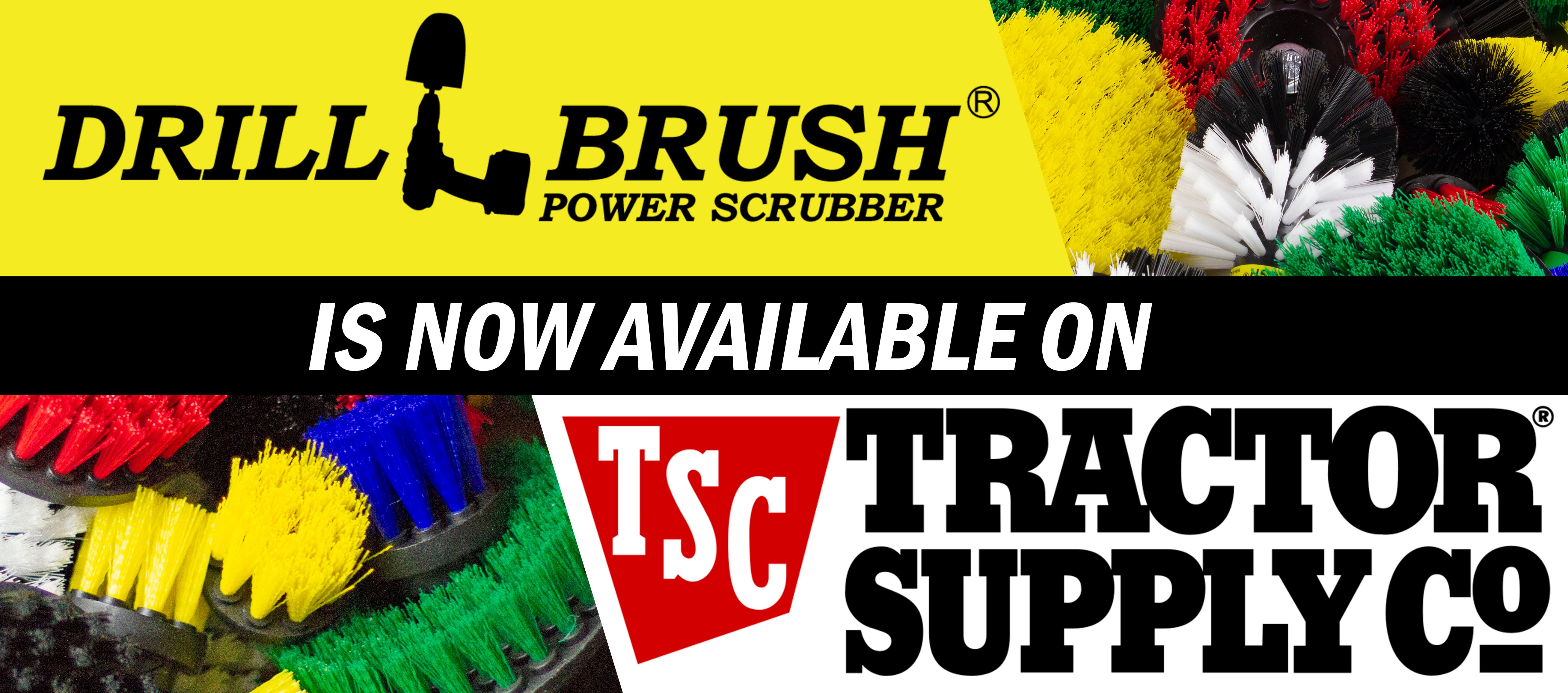Drillbrush is Now Available on Tractor Supply Co.'s Online Store