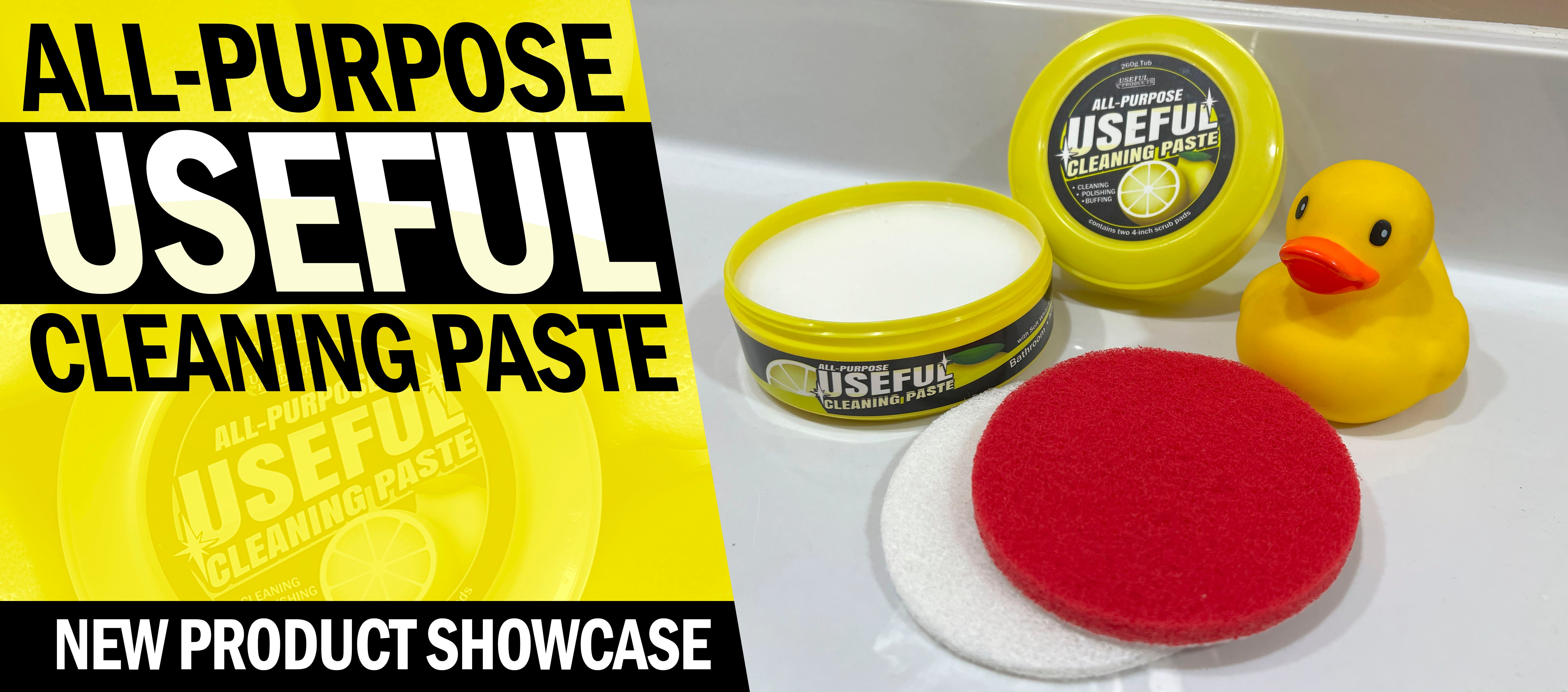 New Cleaning Paste Works Great with Drillbrush - All-Purpose Useful Cleaning Paste Product Spotlight