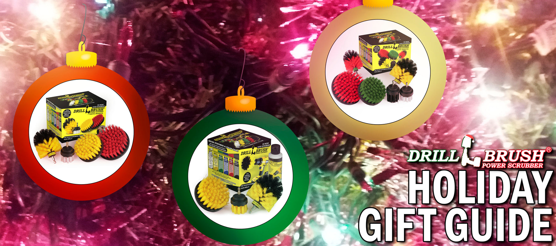 10 Drillbrush Combo Brush Kits to Give to the DIYer in Your Family This Christmas
