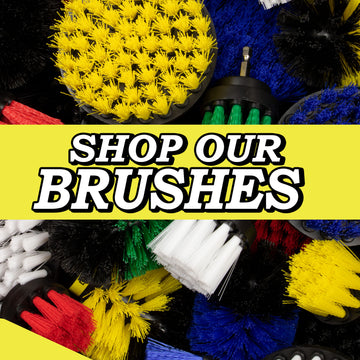  Drill Brush Power Scrubber by Useful Products Drillbrush -  Juego de herramientas de limpieza de cepillos de taladro de 3 piezas para  limpiar muebles, alfombras, sillas, puertas de ducha y vidrio –