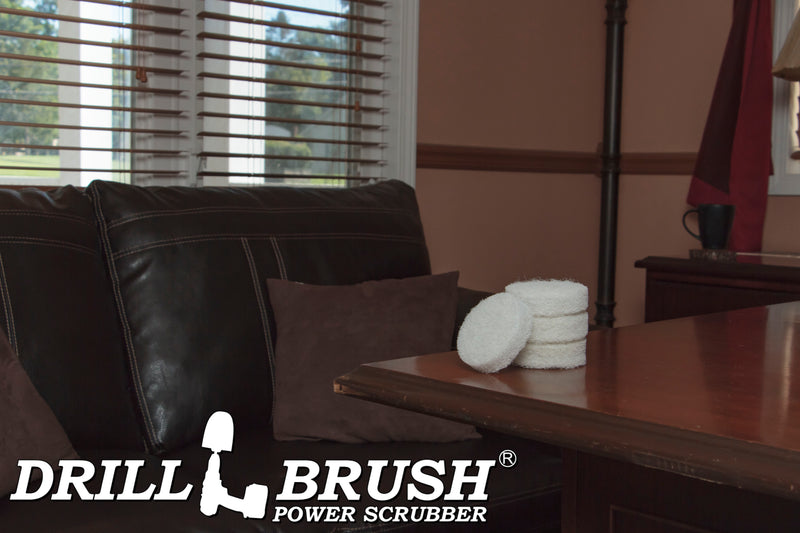 3 Inch White Scrubbing Pad Refill