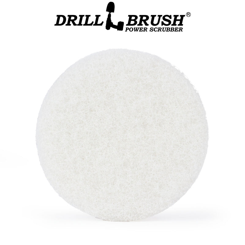 5 inch Diameter White Fine Polishing Pad